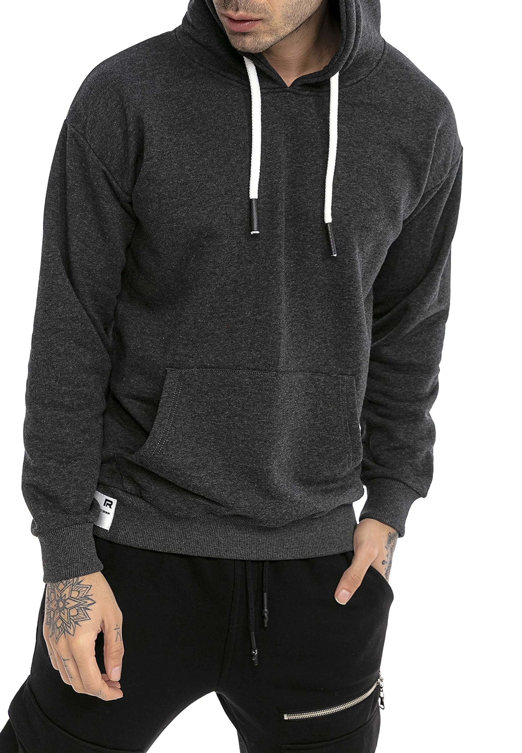 redbridge-m2190-oversize-hoodie-herren-schwarz image 4
