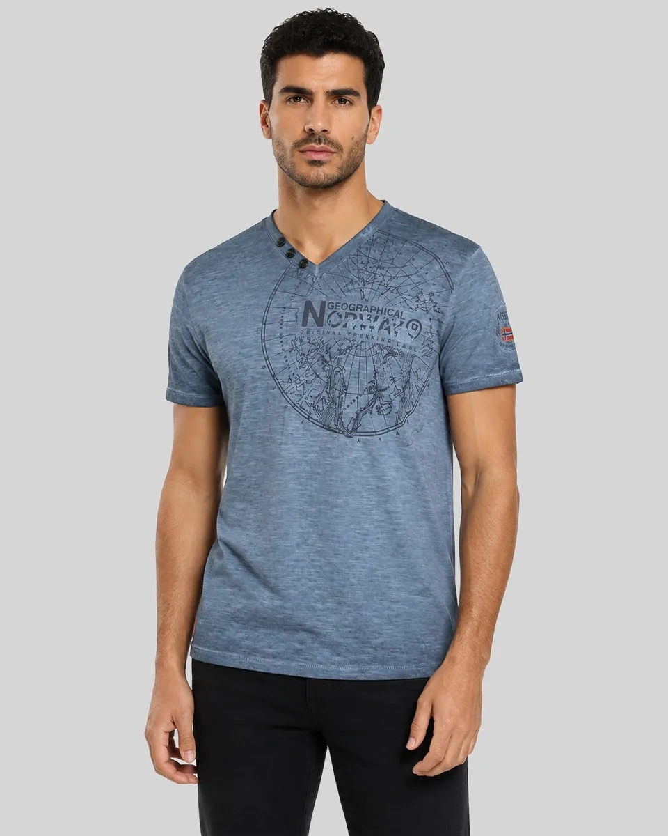 geographical-norway-jimperable-herren-t-shirt-schwarz-v-ausschnitt image 1