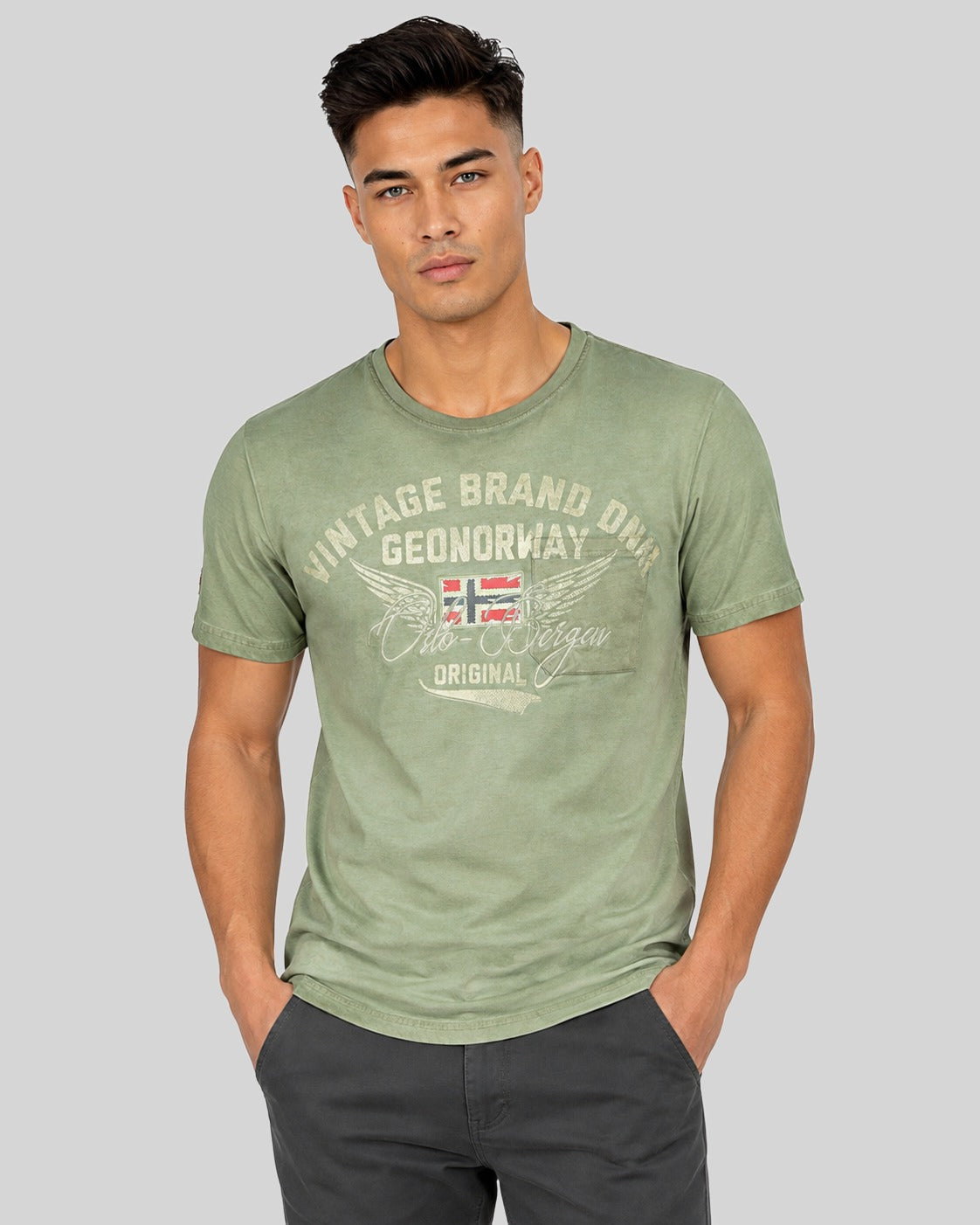 geographical-norway-jross-t-shirt-herren-schwarz-rundhals image 1
