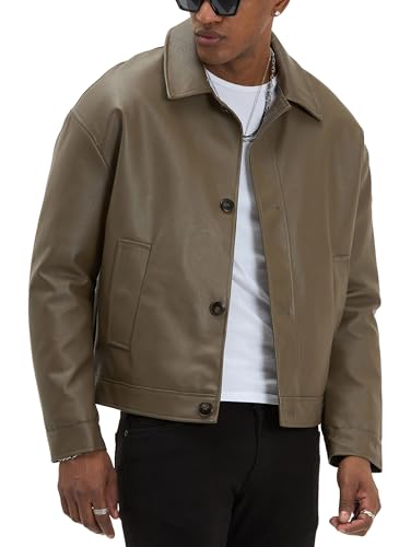 redbridge-kunstlederjacke-herren-oversized-knopf-schwarz-xl image 7