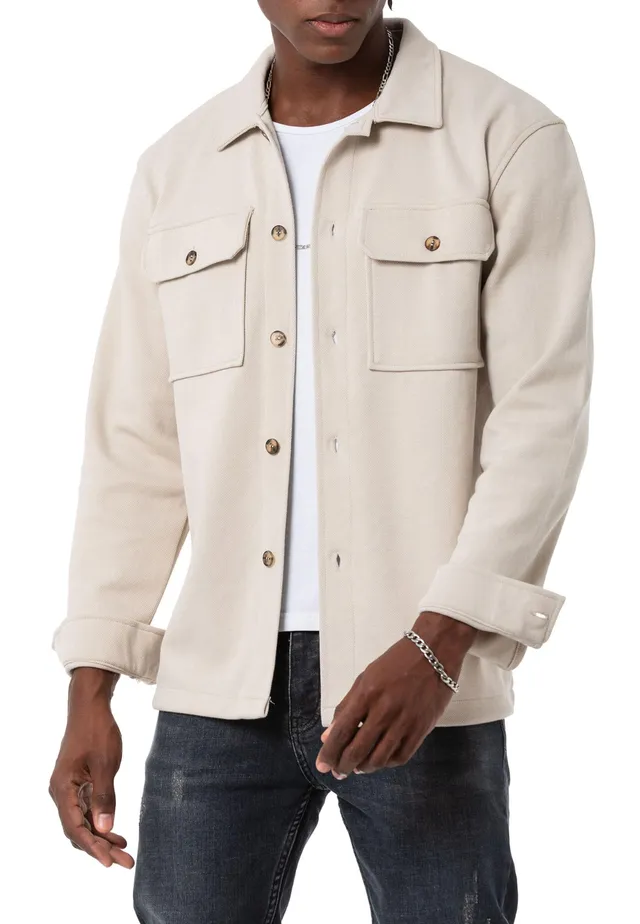 redbridge-hemden-oversized-overshirt-hemdjacke-beige-s image 1