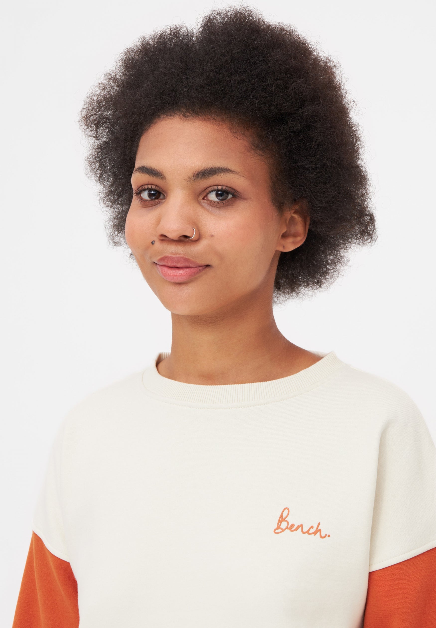 bench-porvoo-sweatshirt-damen-rust-cropped image 4
