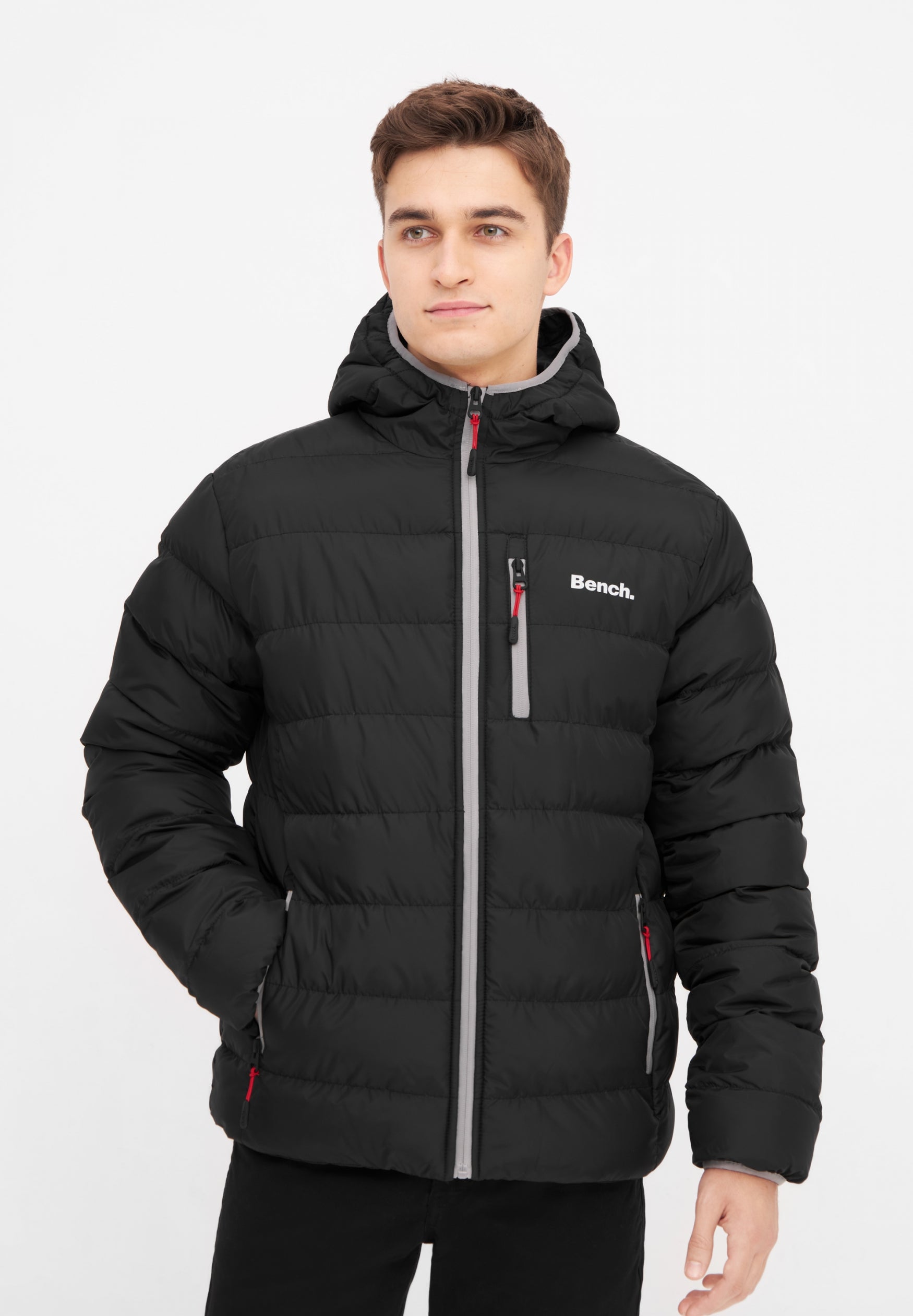 bench-jacken-gaudino-pufferjacke-schwarz-herren-winter image 7