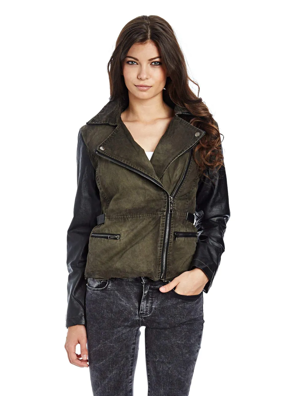 redbridge-oberbekleidung-r42450w-lederjacke-damen-blau-gr-l image 1