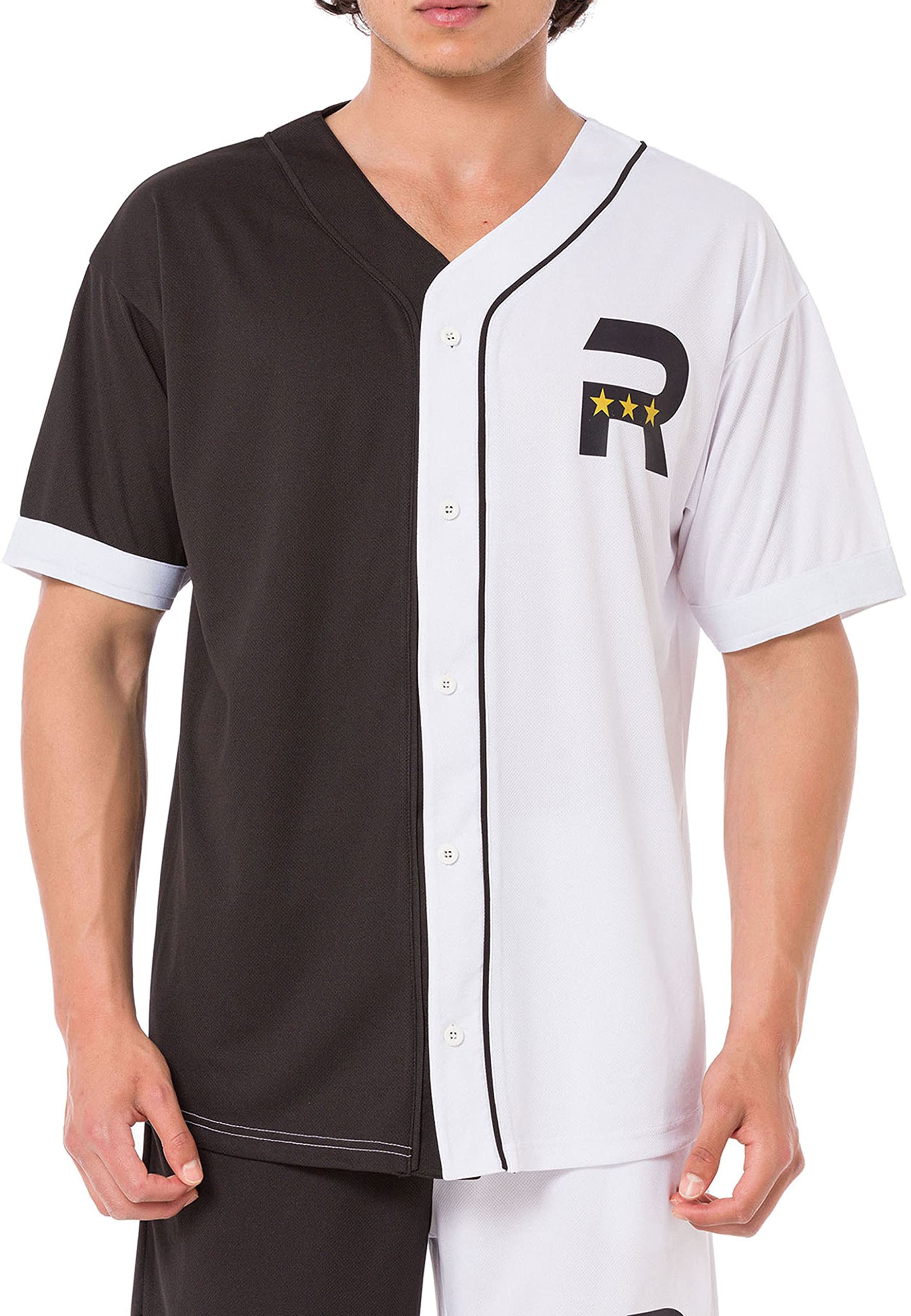 redbridge-baseballshirt-l-schwarz-wei-kurzarm-t-shirt image 2
