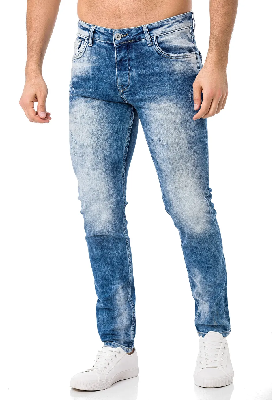 redbridge-jeans-herren-jeans-blau-denim-hose image 1