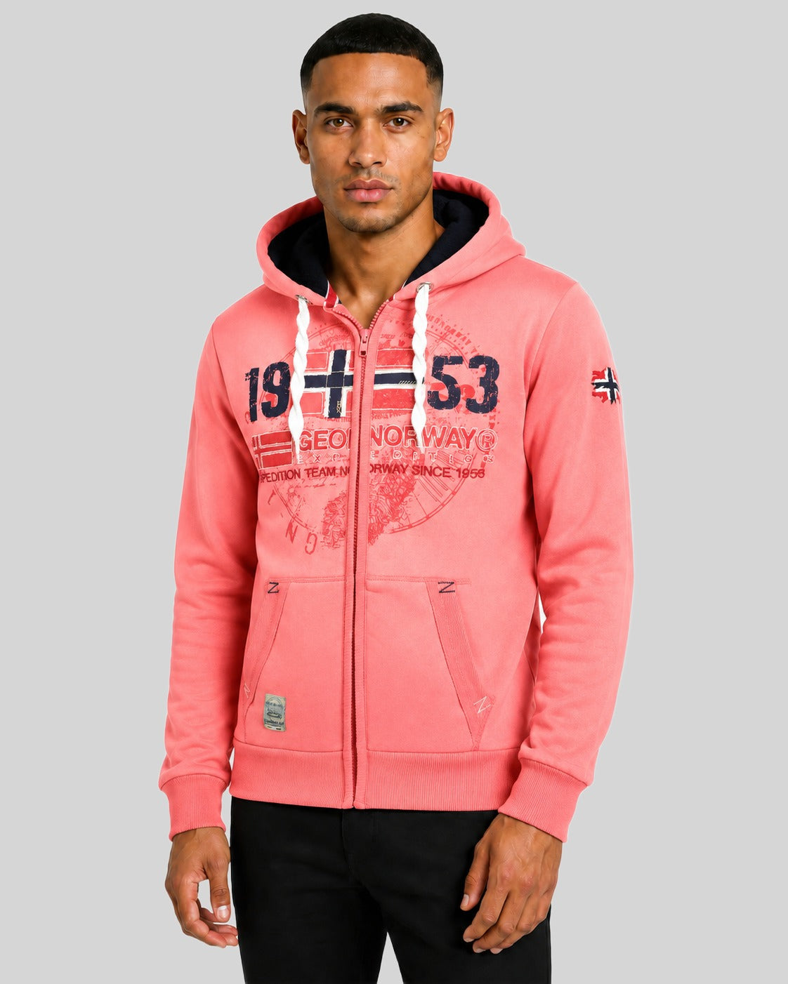 geographical-norway-gapigal-hoodie-herren-marine-zip image 5