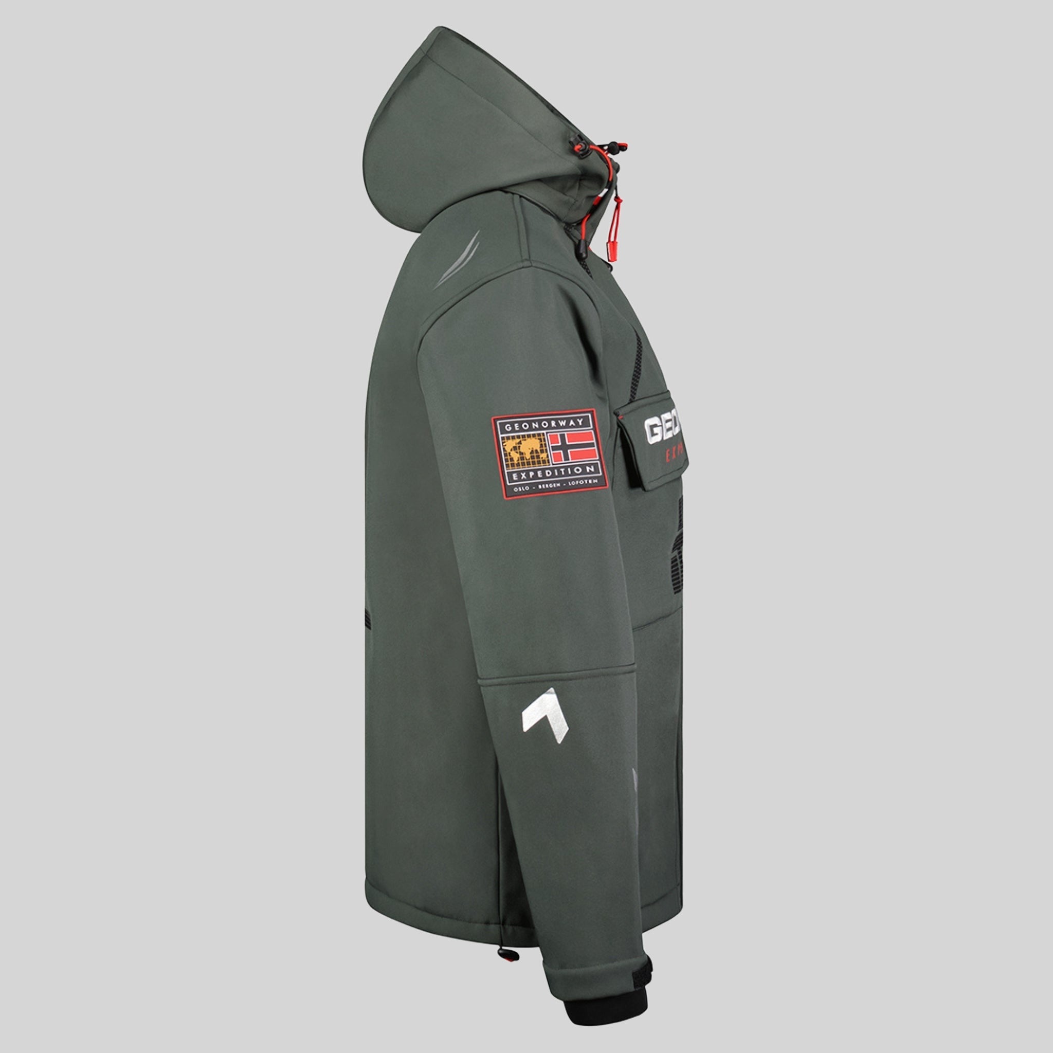 geographical-norway-remi-herren-softshelljacke-schwarz image 4