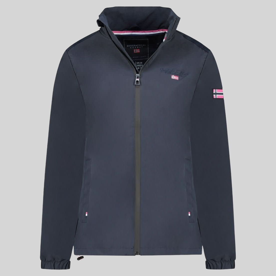 geographical-norway-birmo-damen-bergangsjacke-schwarz-100-polyester-leicht image 8