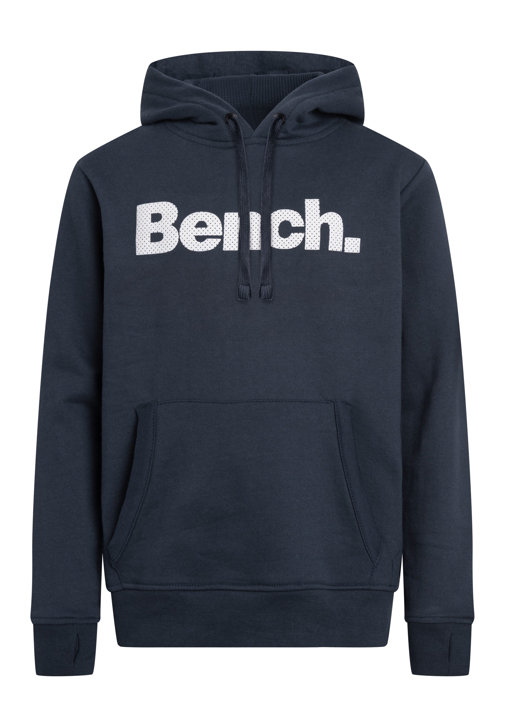 bench-skinner-hoodie-herren-schwarz-kapuzenpullover-schmal image 5