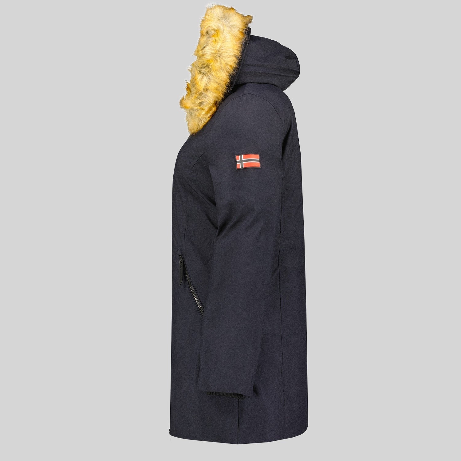 geographical-norway-adelaide-damen-parka-winterjacke-schwarz image 8