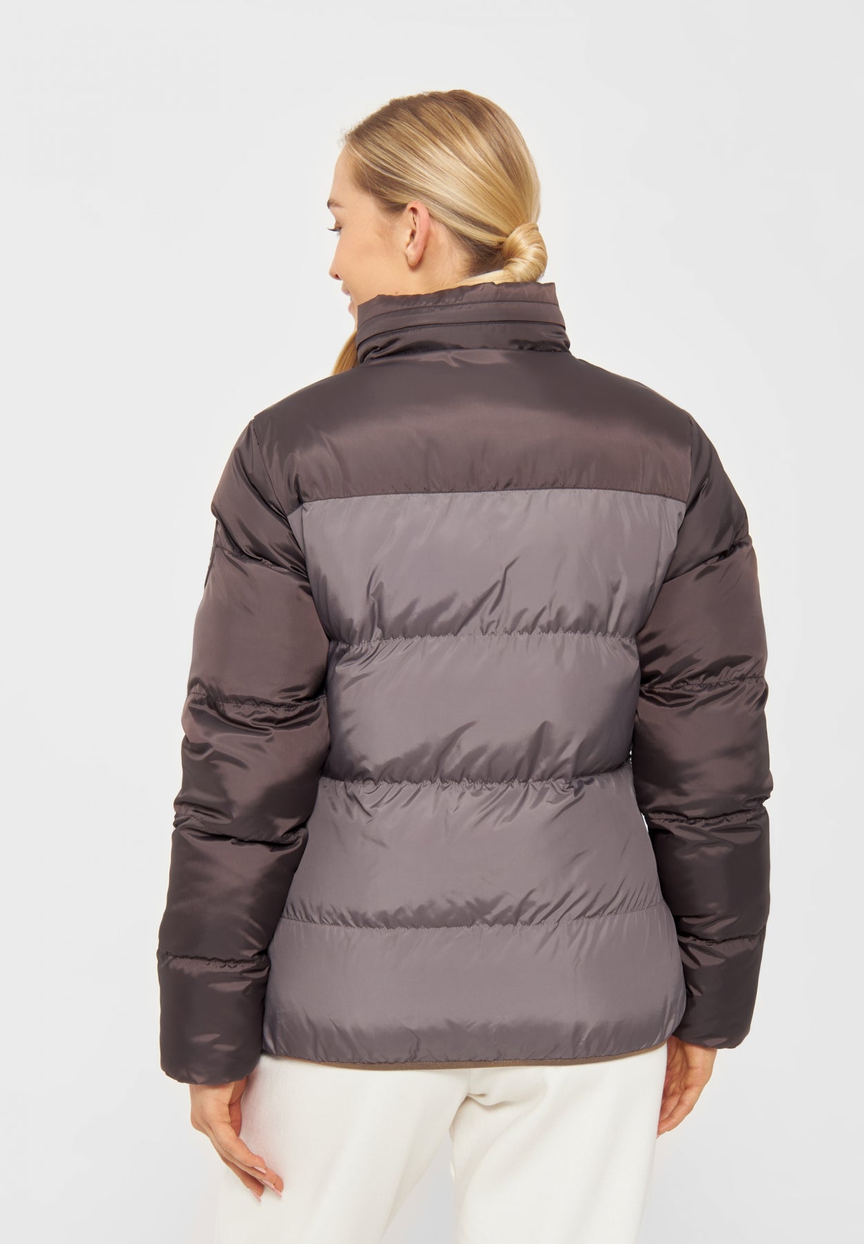 bench-prarie-puffer-jacke-damen-mushroom-kontrast image 5