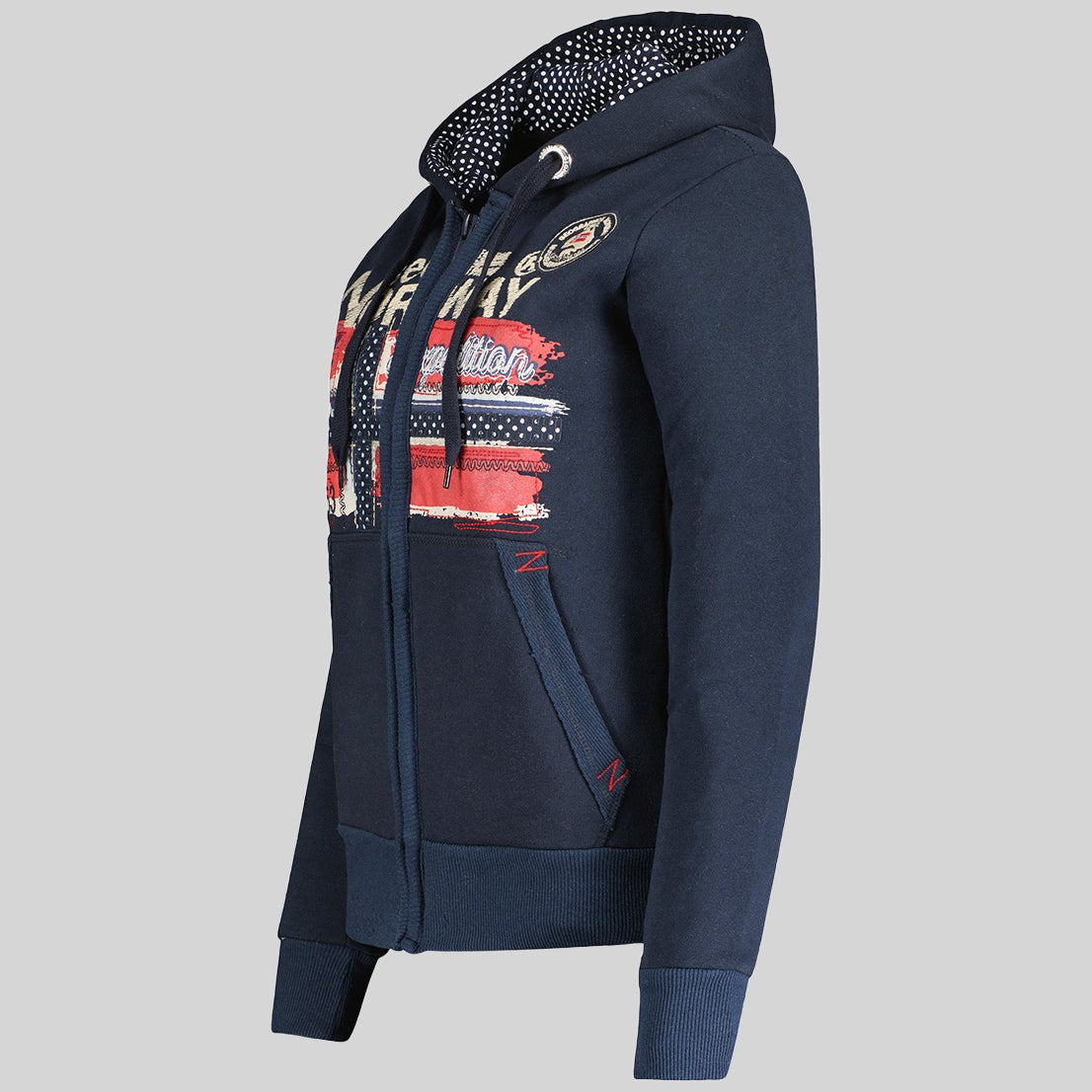 geographical-norway-farlotte-damen-sweatshirt-mit-kapuze-und-k-ngurutasche image 3