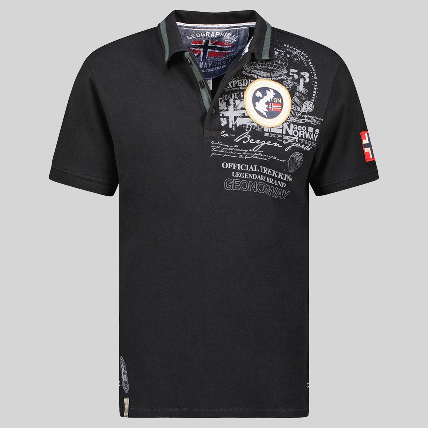 geographical-norway-karuen-polo-herren-schwarz-baumwolle image 5