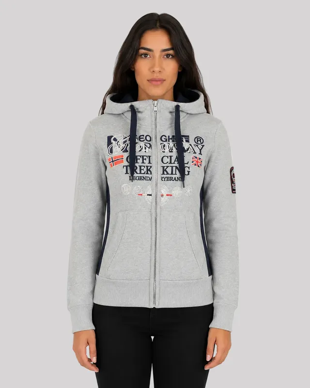 geographical-norway-gladys-damen-hoodie-kapuzenpullover image 1