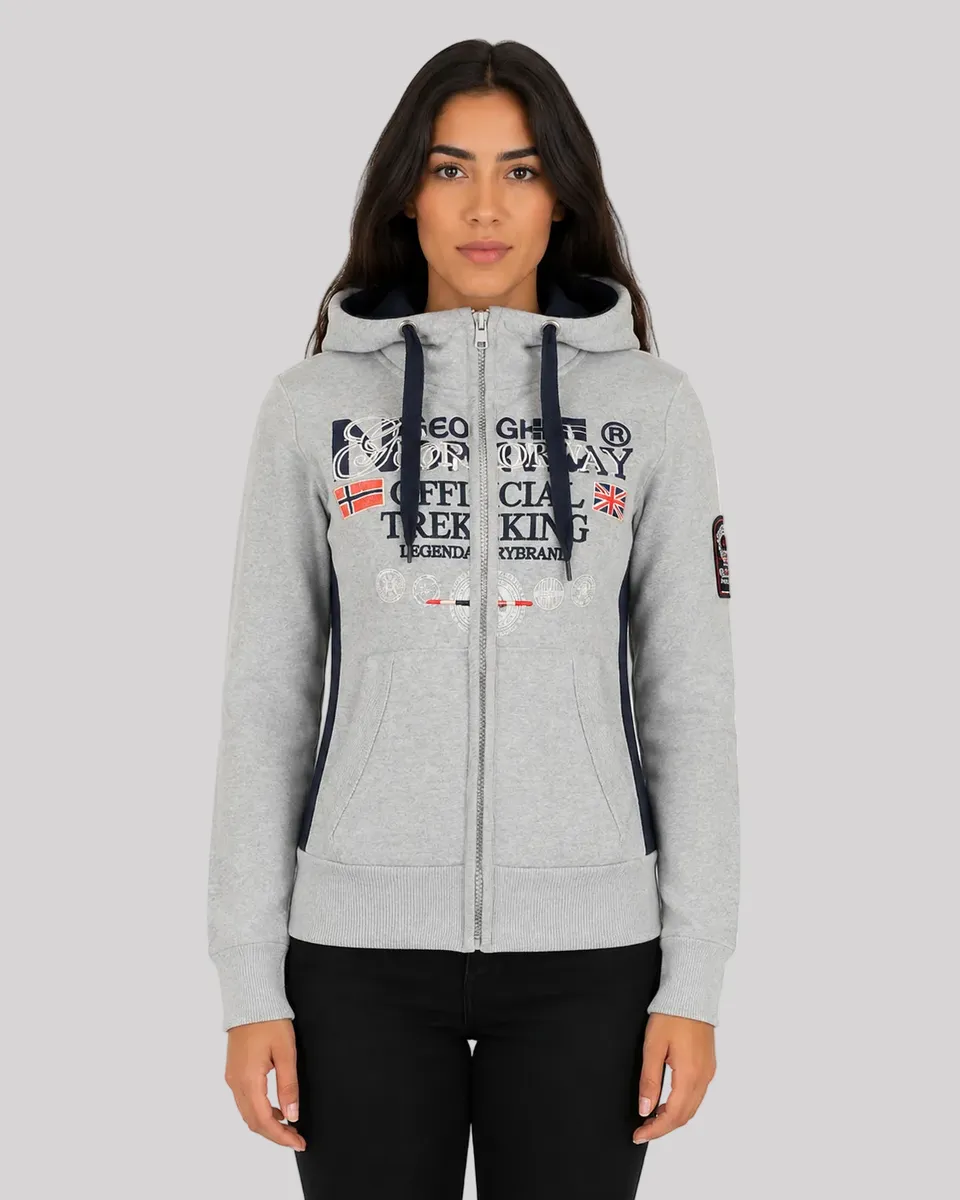 geographical-norway-gladys-damen-hoodie-kapuzenpullover image 1