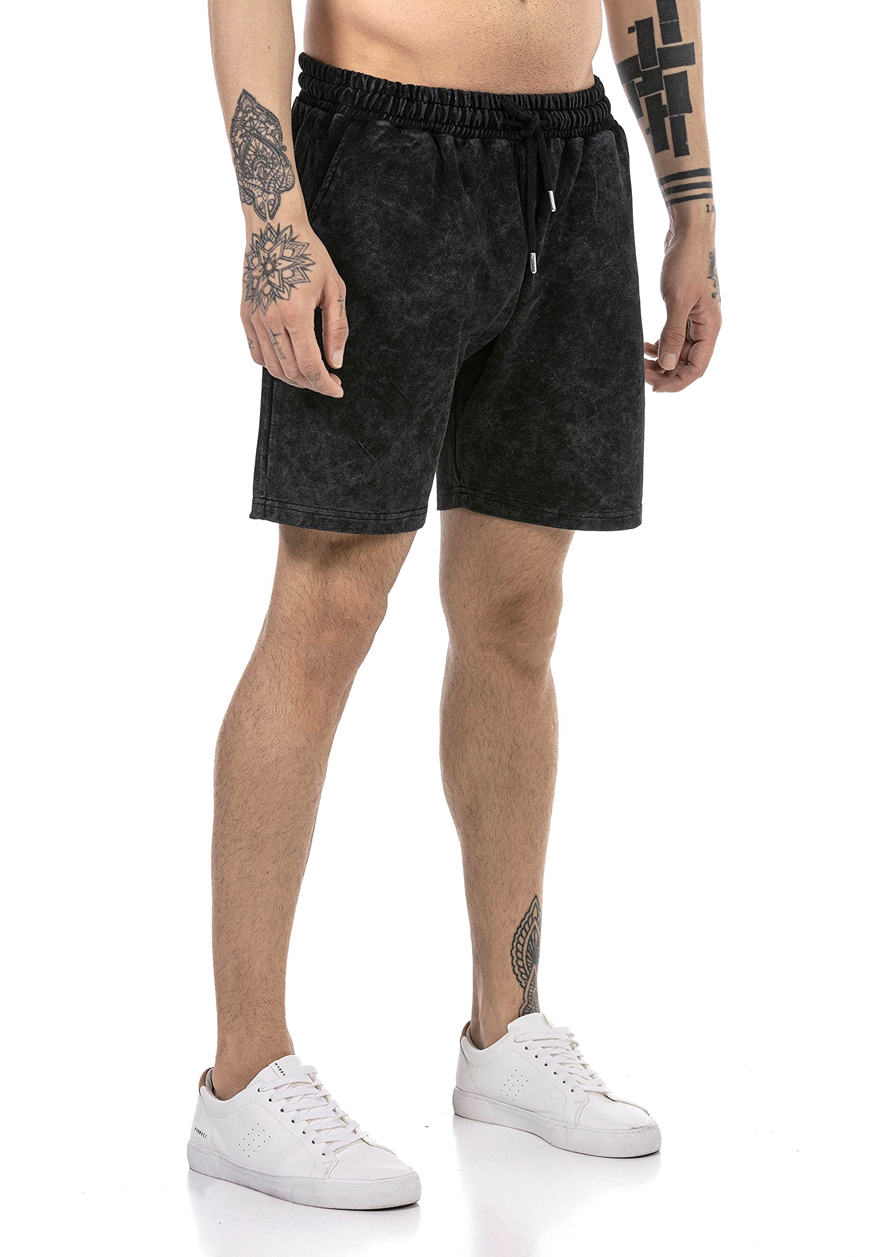 redbridge-shorts-sweatshorts-blau-l-sportshorts-baumwolle image 3
