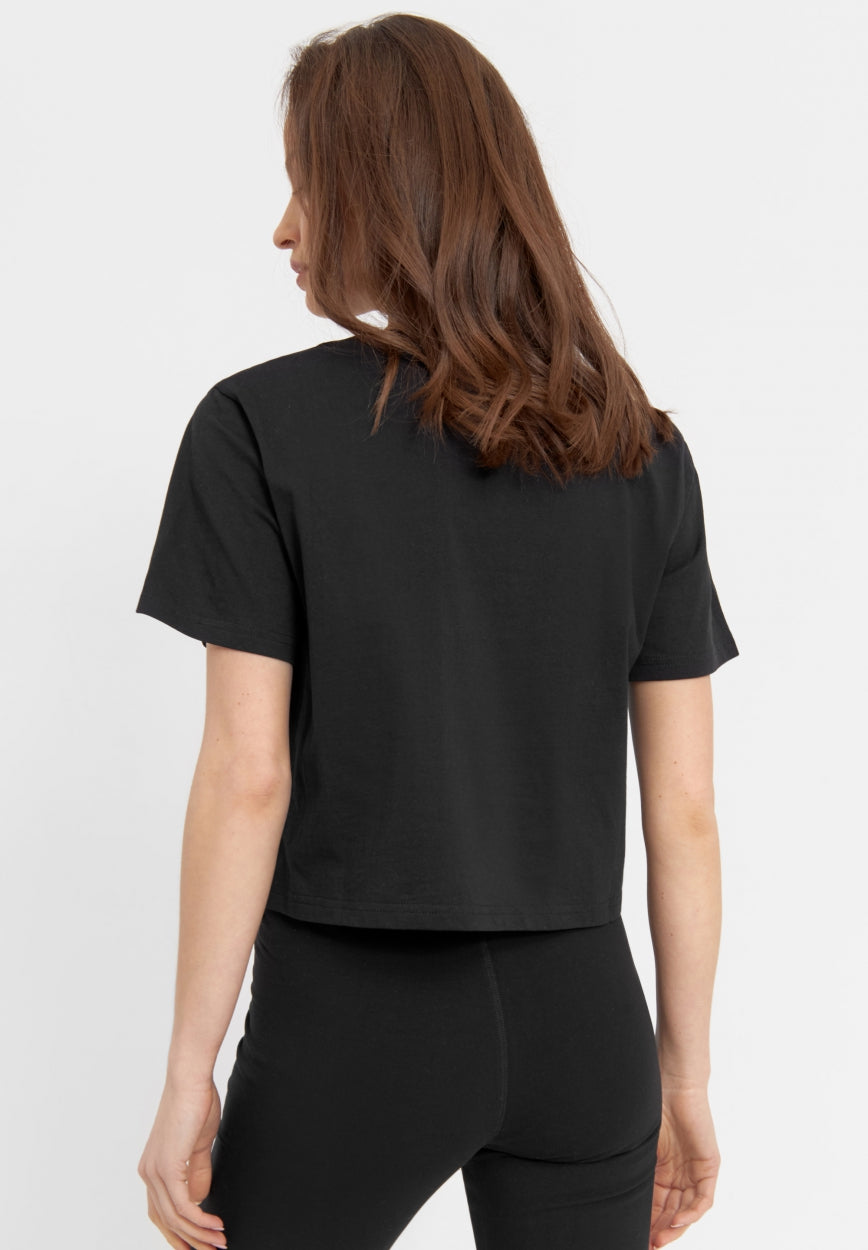 bench-gloria-crop-t-shirt-damen-schwarz-38-oversized image 3