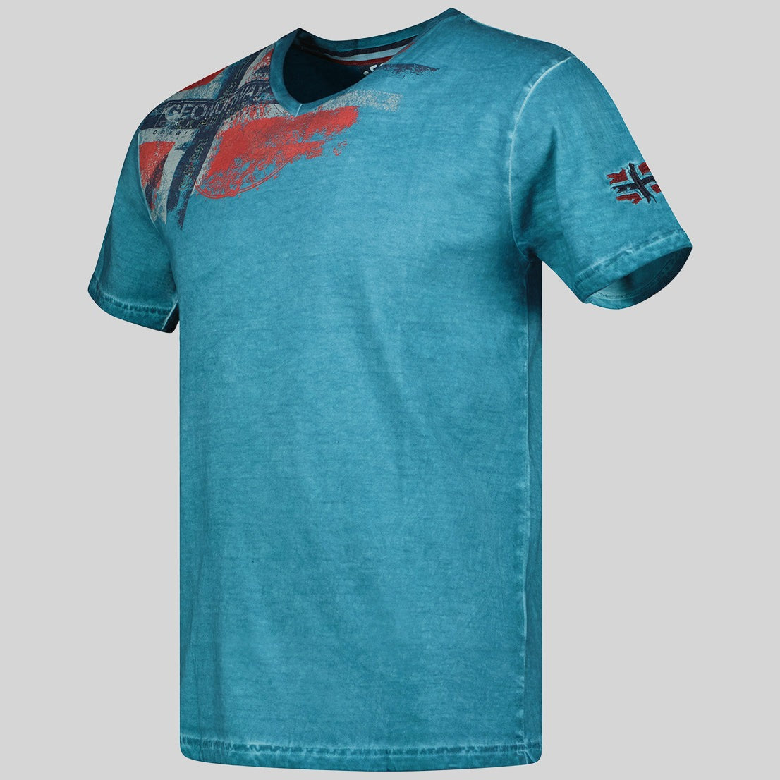 geographical-norway-jimac-herren-t-shirt-marine-xl-v-ausschnitt image 3