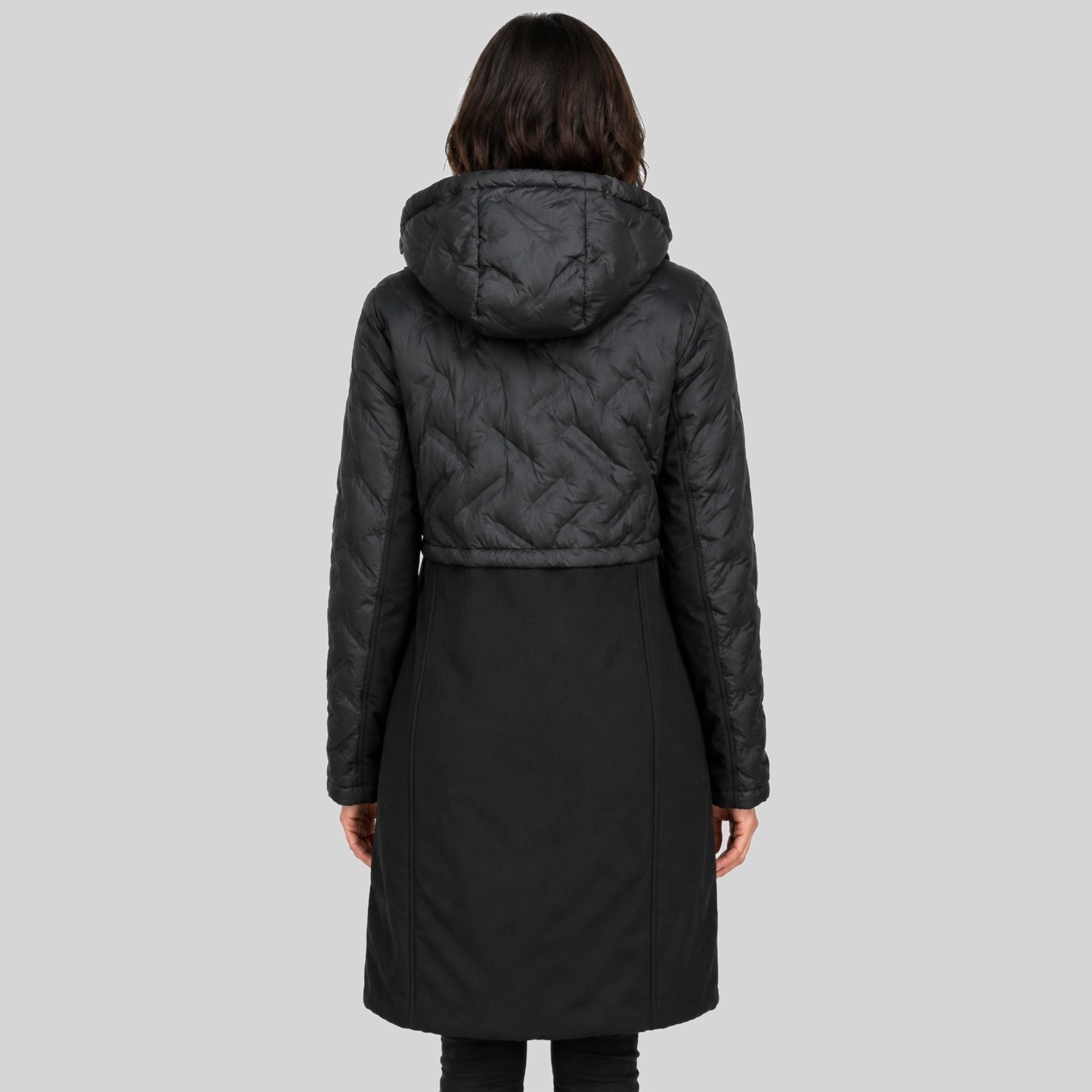 geographical-norway-brunelle-damen-parka-schwarz-stepp image 2