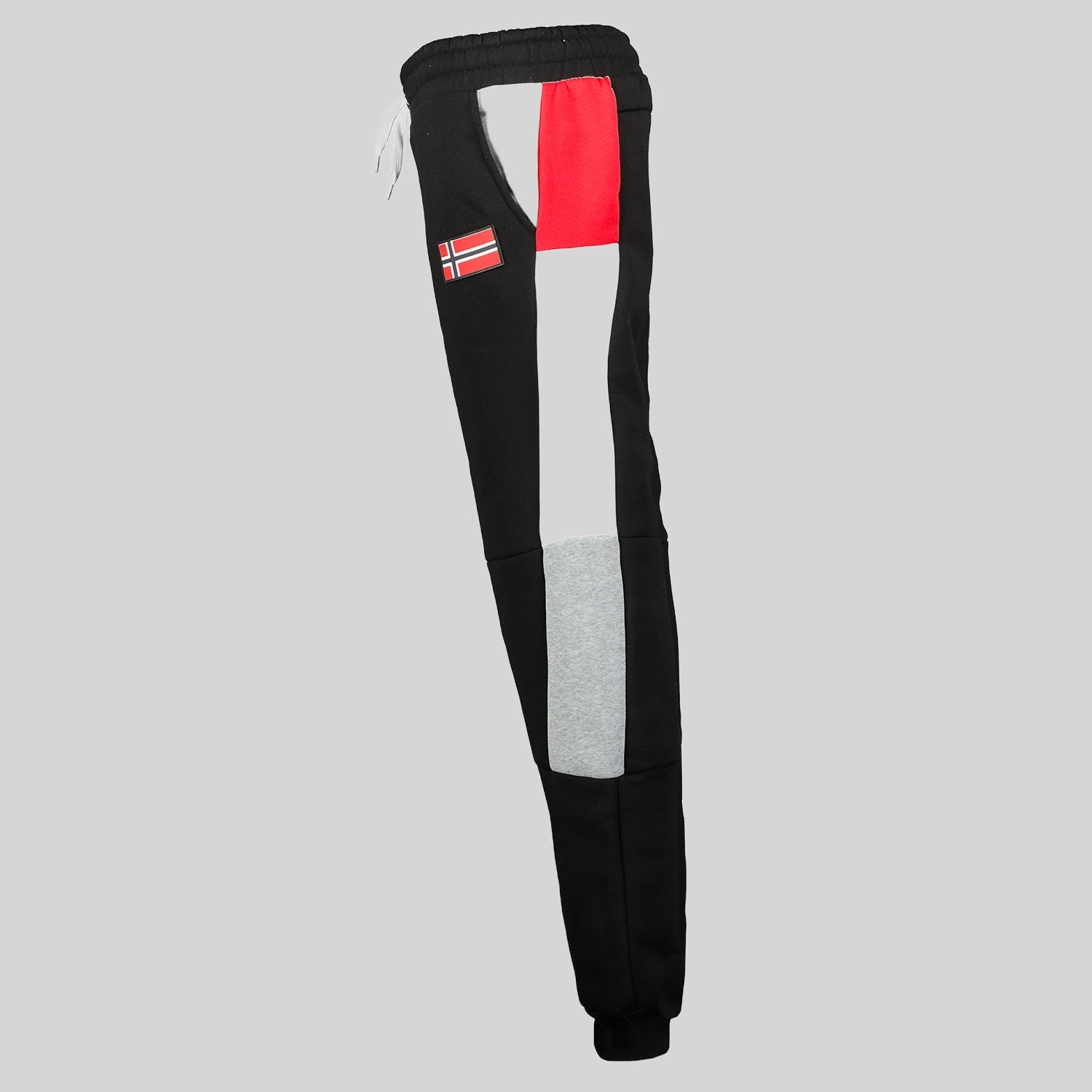 geographical-norway-molem-herren-jogginghose-sweathose-schwarz-mit-streifen image 6