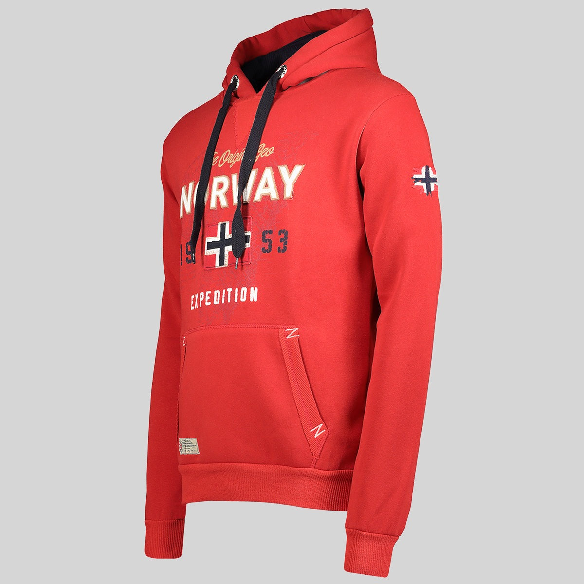 geographical-norway-guitre-hoodie-herren-schwarz-print image 2