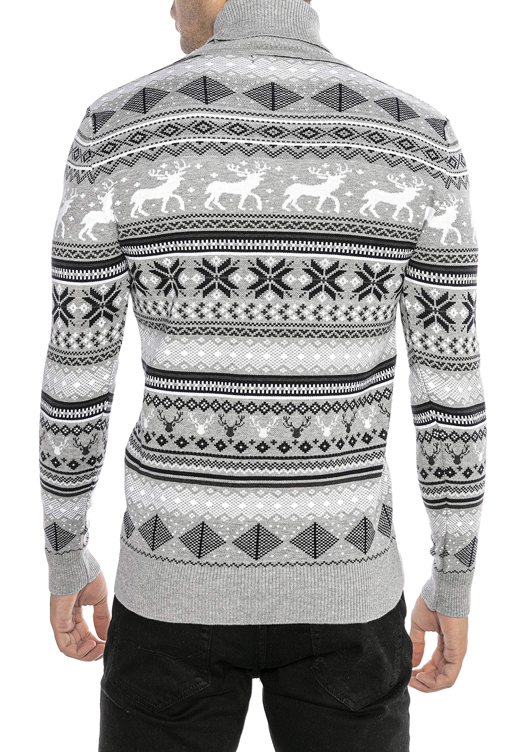 redbridge-pullover-herren-strick-norweger-rollkragen-slim-fit image 5