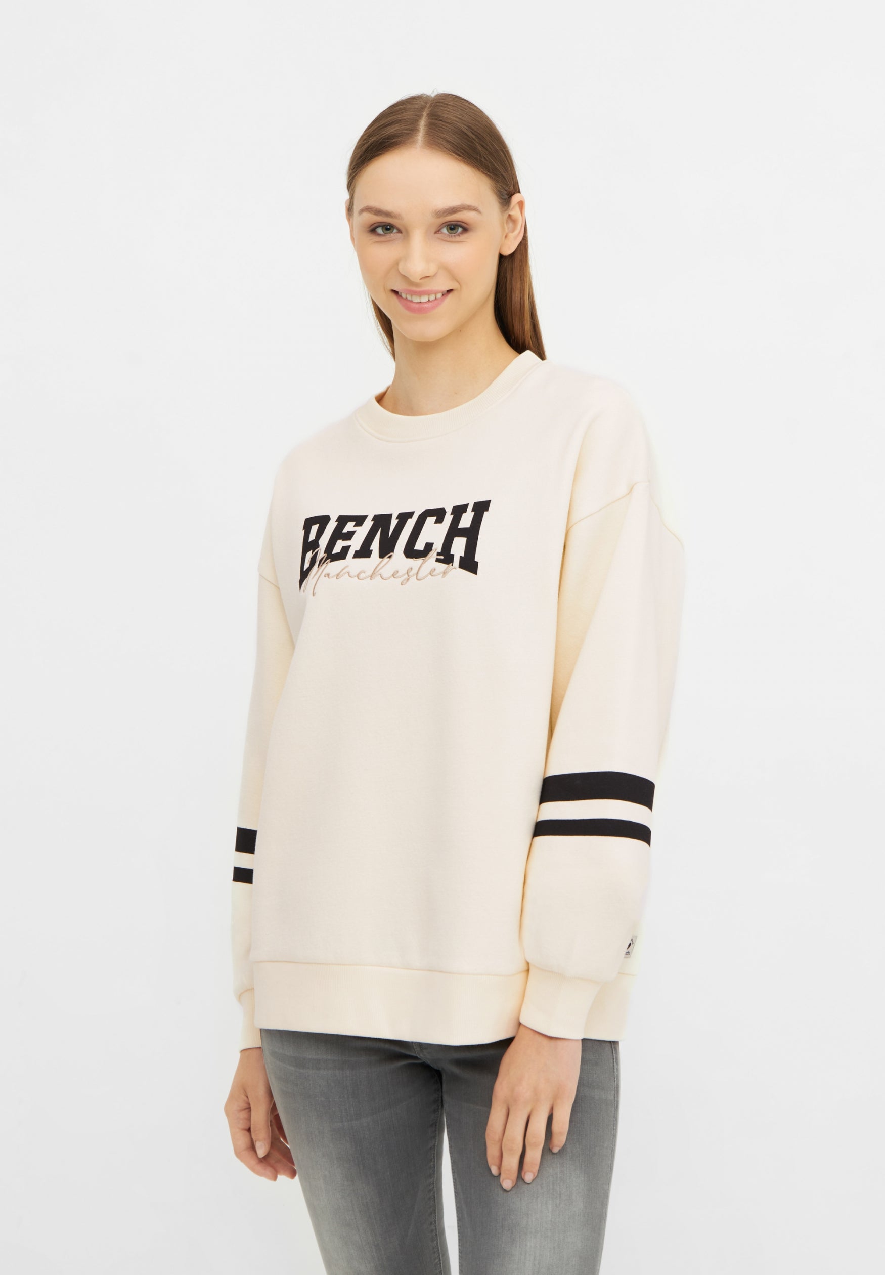 bench-skara-damen-sweatshirt-college-pristine image 2