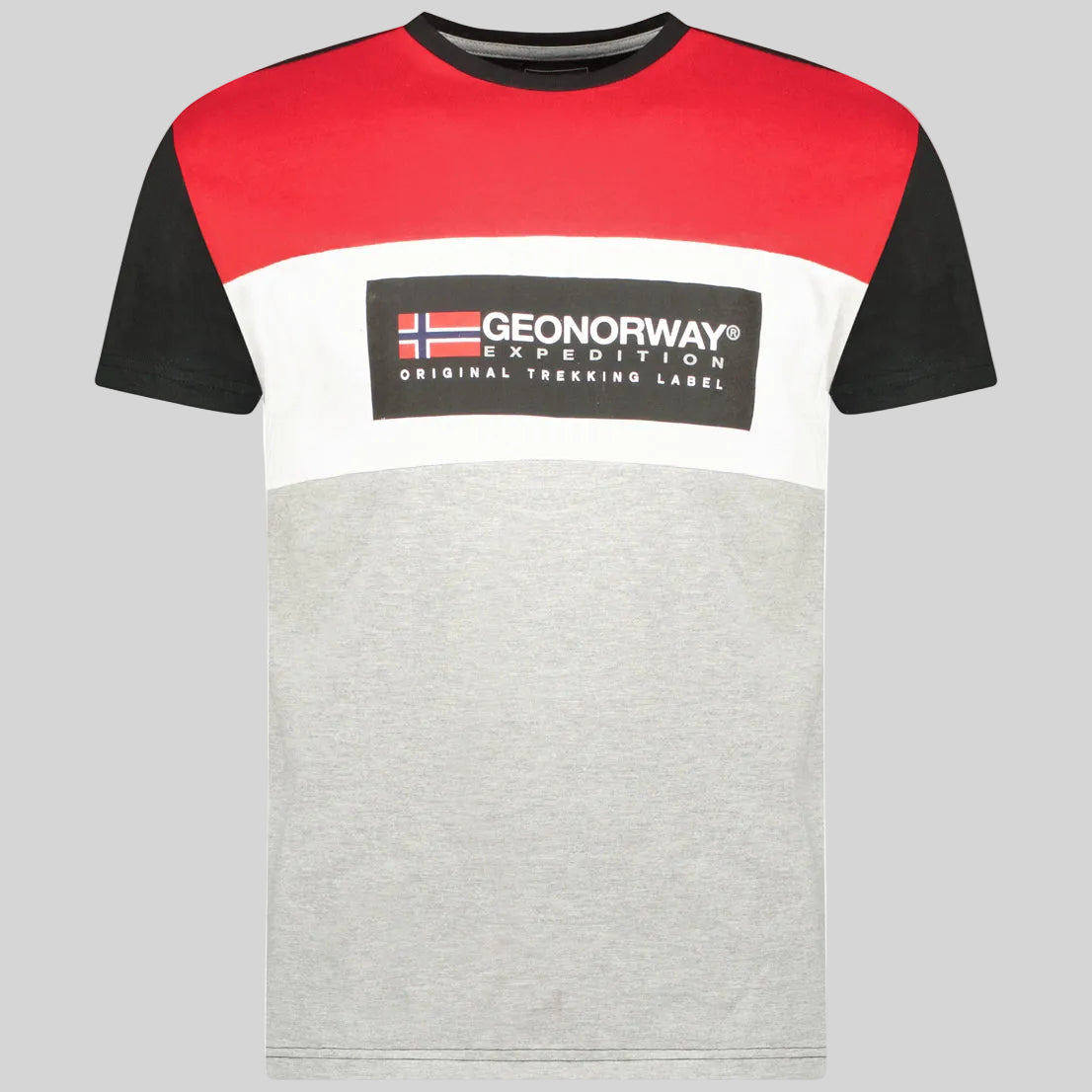 geographical-norway-jolem-t-shirt-herren-schwarz-rundhals-print image 3