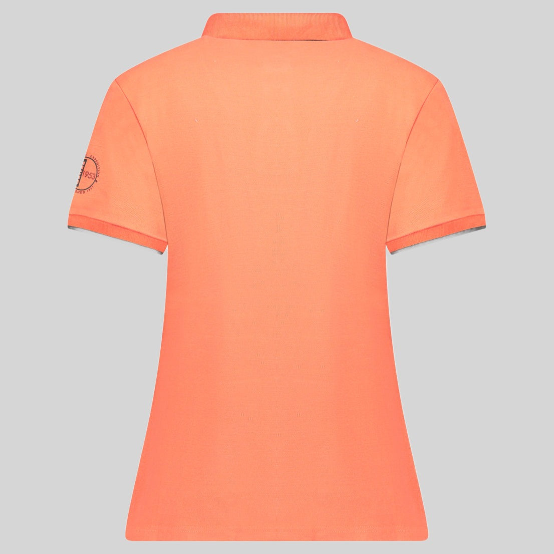 geographical-norway-kesley-damen-polo-koralle-kurzarm-baumwolle image 3