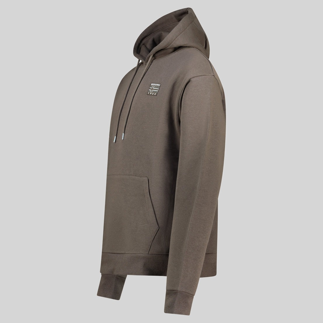 geographical-norway-guni-hoodie-herren-kaki-kapuzenpullover image 5