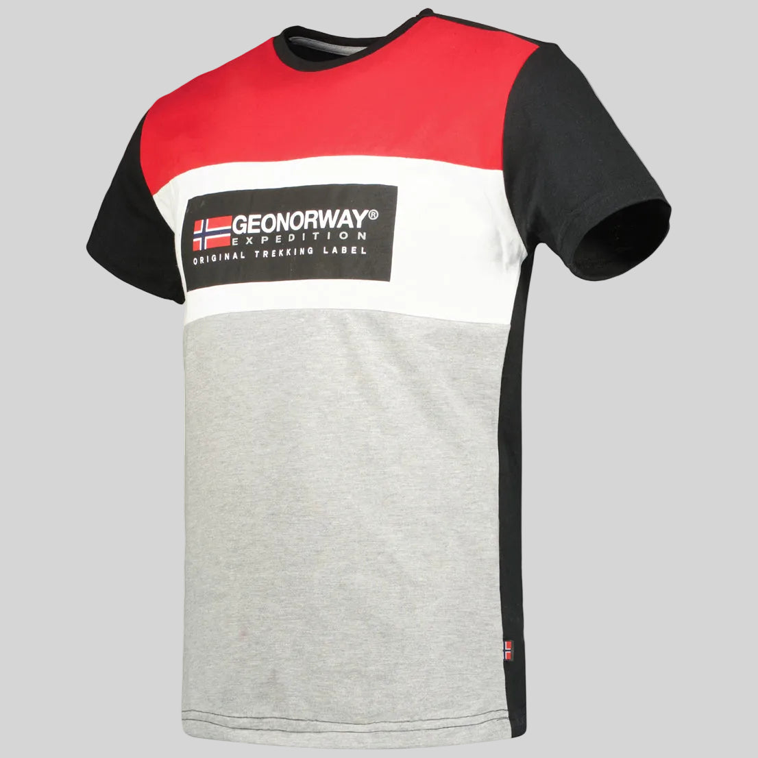 geographical-norway-jolem-t-shirt-herren-schwarz-rundhals-print image 4