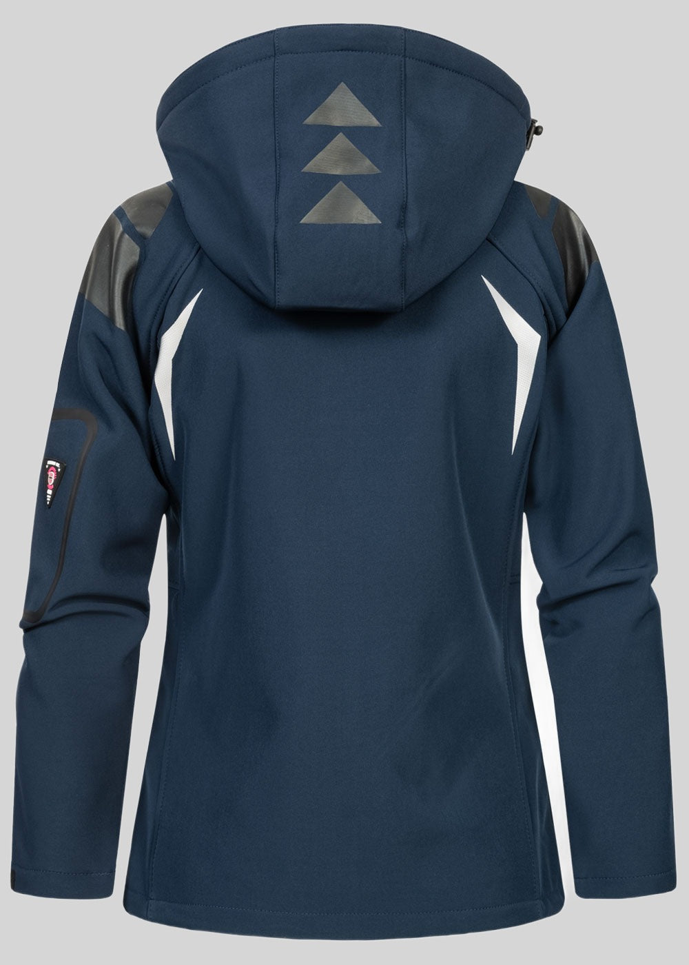 geographical-norway-tislande-softshelljacke-damen-marine-rosa image 2