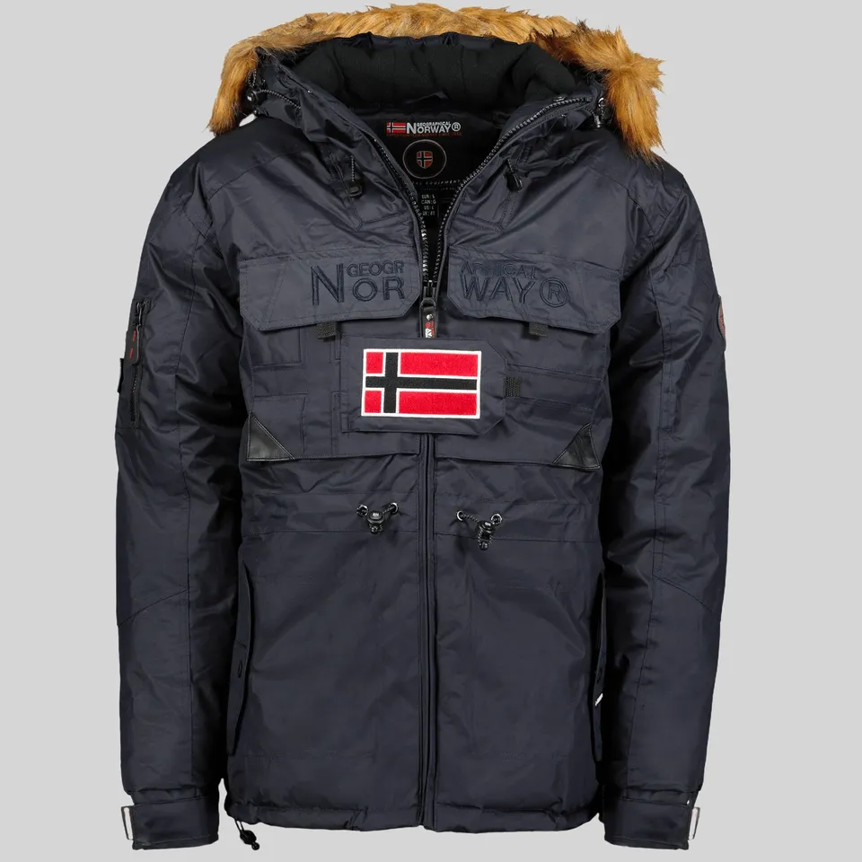 geographical-norway-bench-parka-herren-marine-fellkapuze image 1