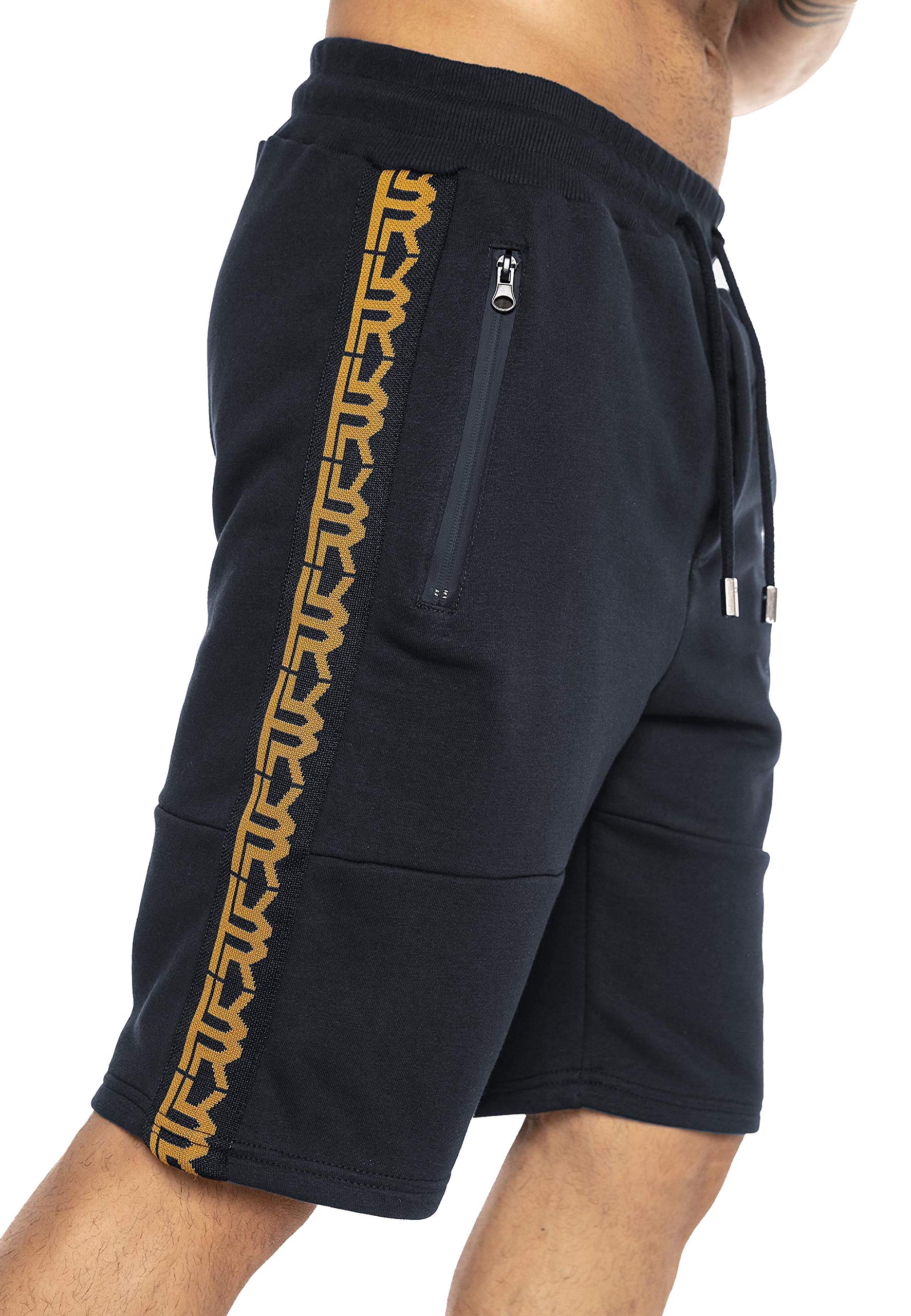 redbridge-shorts-herren-sweatshorts-schwarz-s image 4