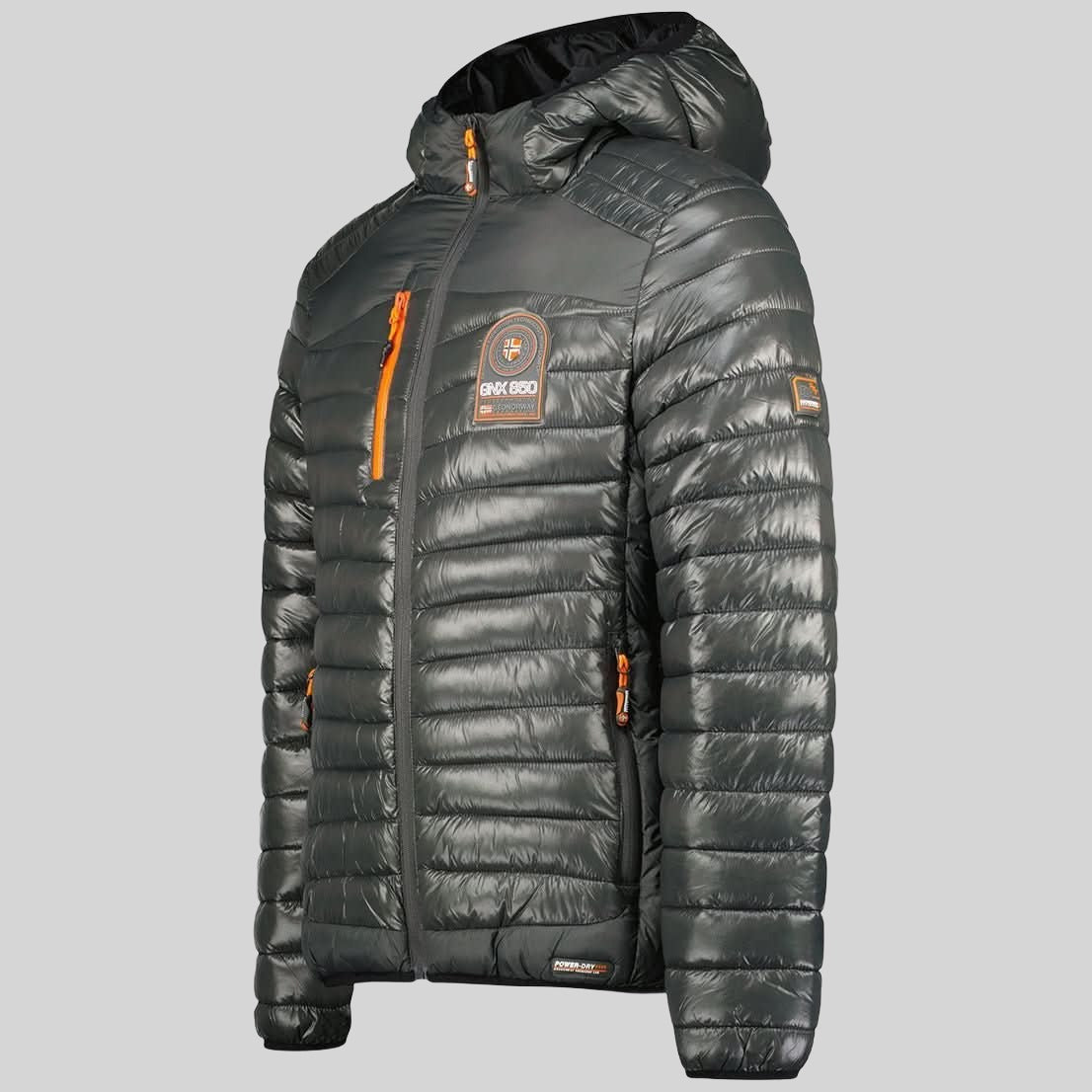 geographical-norway-briout-herren-blouson-khaki-wattiert image 7