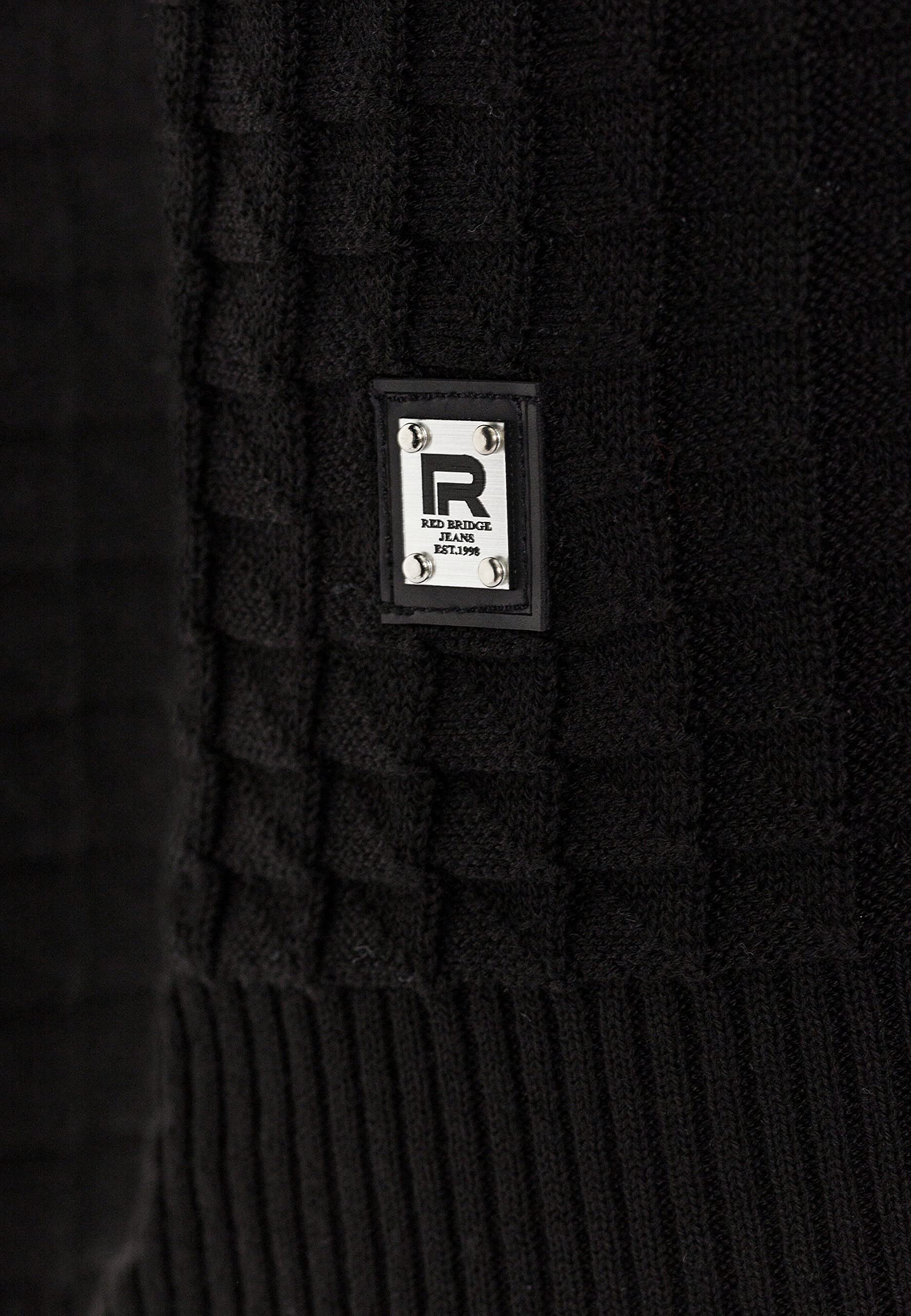 redbridge-strickpullover-herren-baumwolle-schwarz-wei image 6