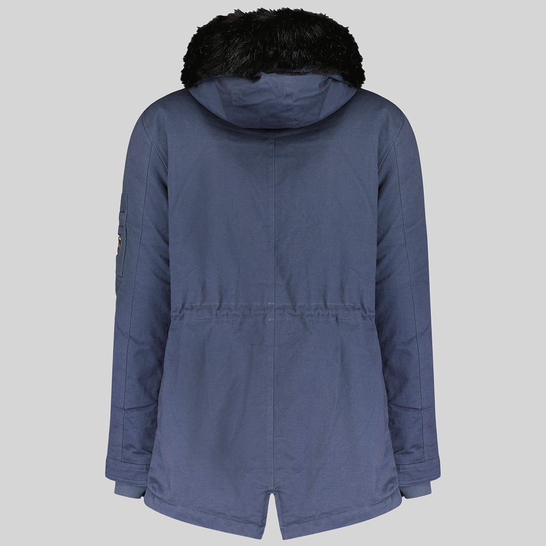 geographical-norway-boldina-parka-damen-marine-kunstfell image 2