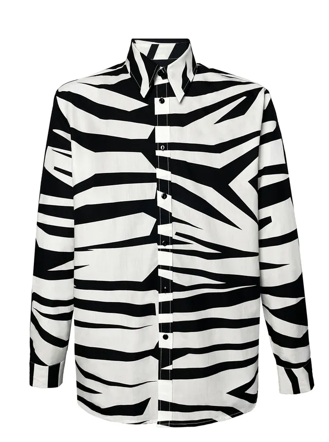 mariusz-przybylski-koszule-koszula-m-ska-zebra-rozm-uniwersalny image 1