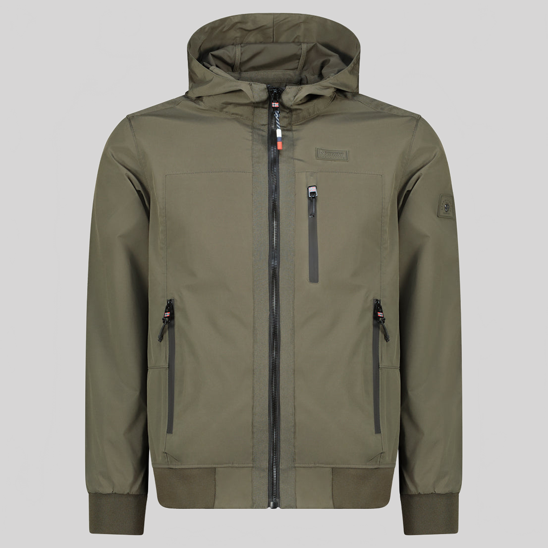 geographical-norway-bagamon-herren-blouson-schwarz-winddicht image 8