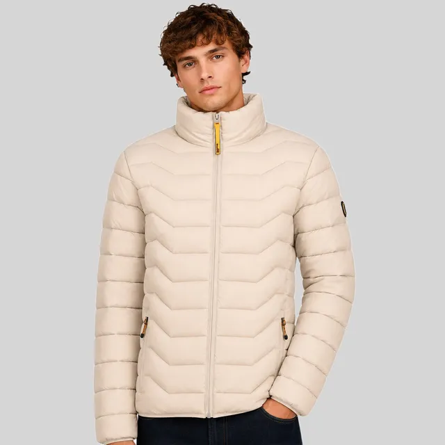 geographical-norway-copain-basic-doudoune-herren-beige image 1