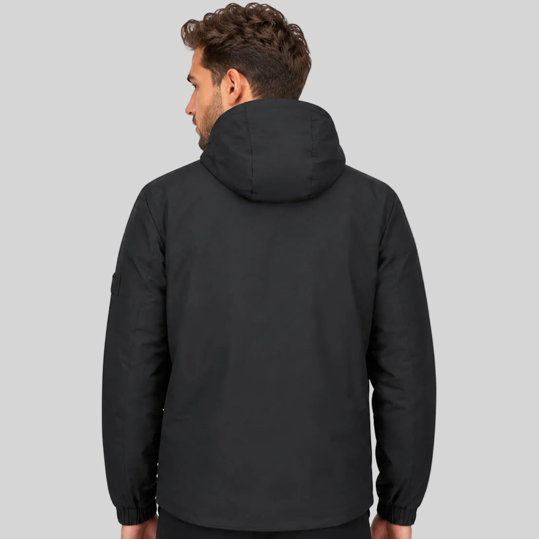 geographical-norway-daurice-herren-parka-winterjacke-schwarz-wasserabweisend image 2