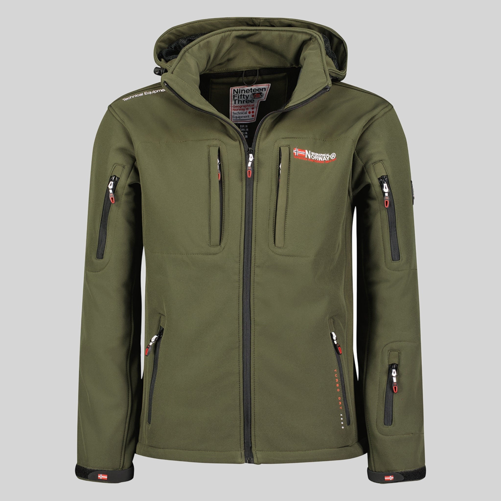 geographical-norway-tunar-softshell-schwarz-herren-winddicht image 8