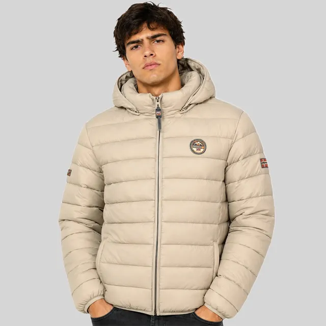 geographical-norway-amigoflag-herren-doudoune-kapuze-schwarz image 1