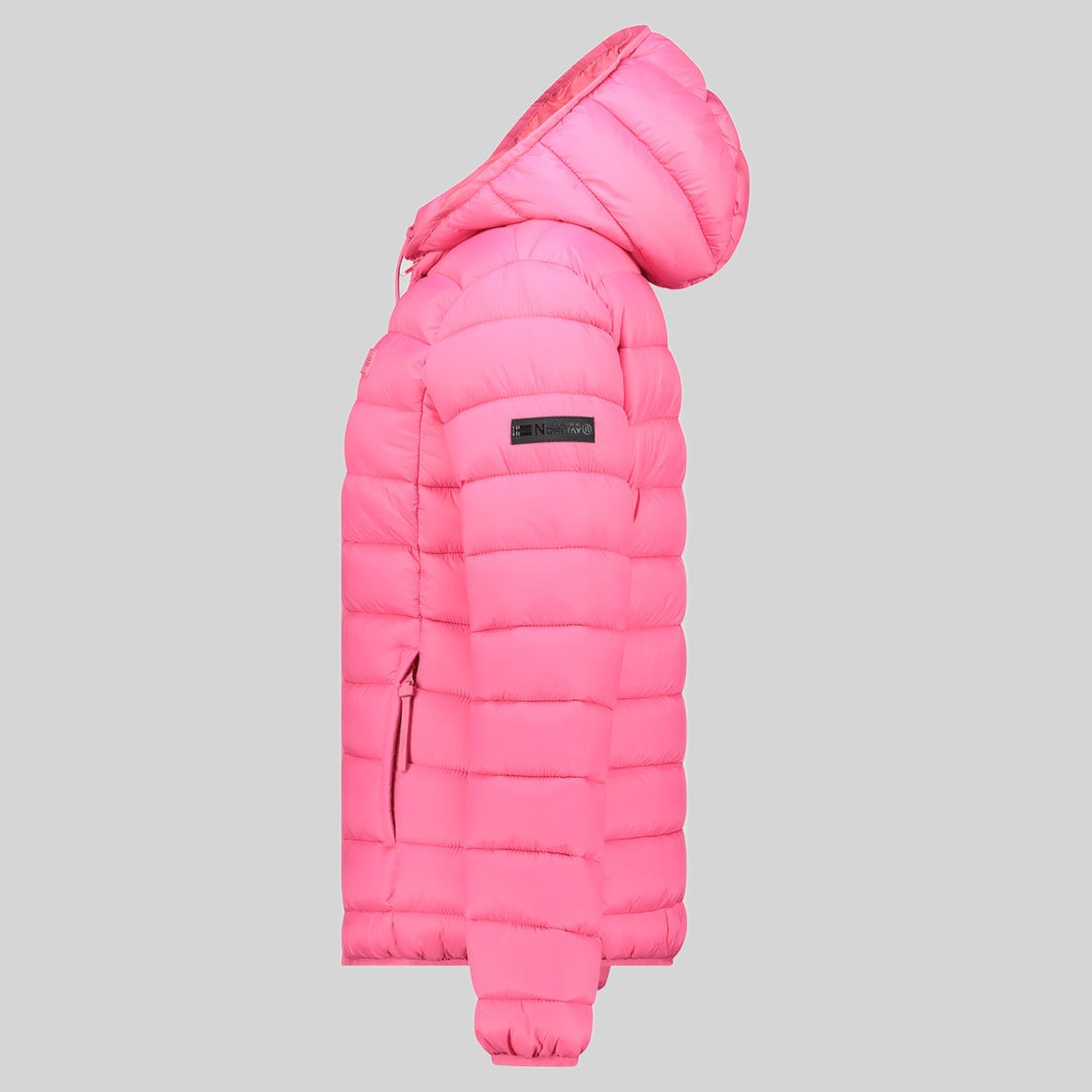 geographical-norway-atichoko-hood-steppjacke-damen-rosa-gesteppt image 6