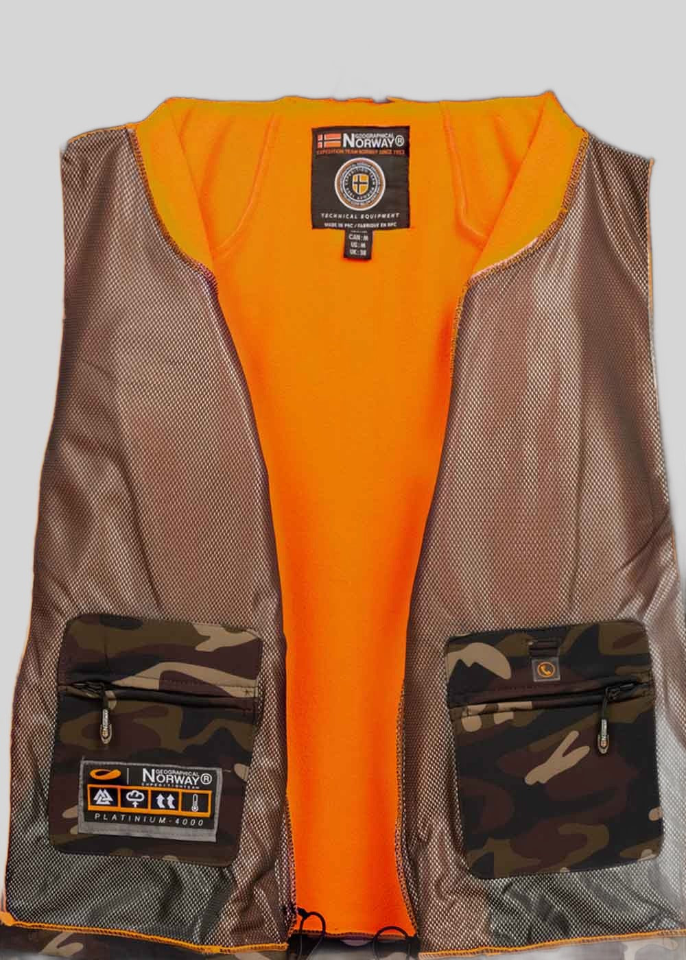 geographical-norway-techno-softshelljacke-herren-camo-kaki image 6