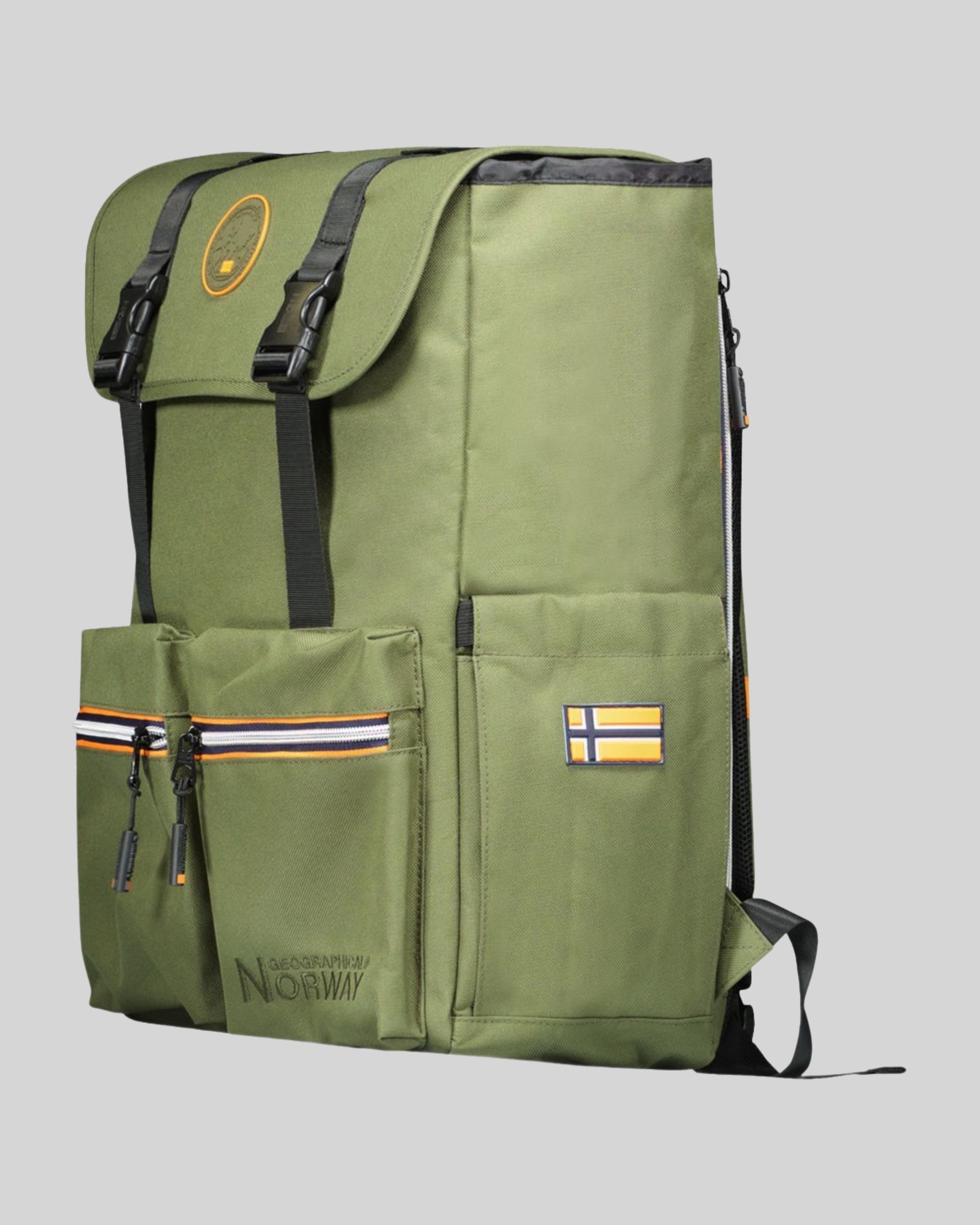 geographical-norway-saqesse-rucksack-kaki-mit-klappe image 4