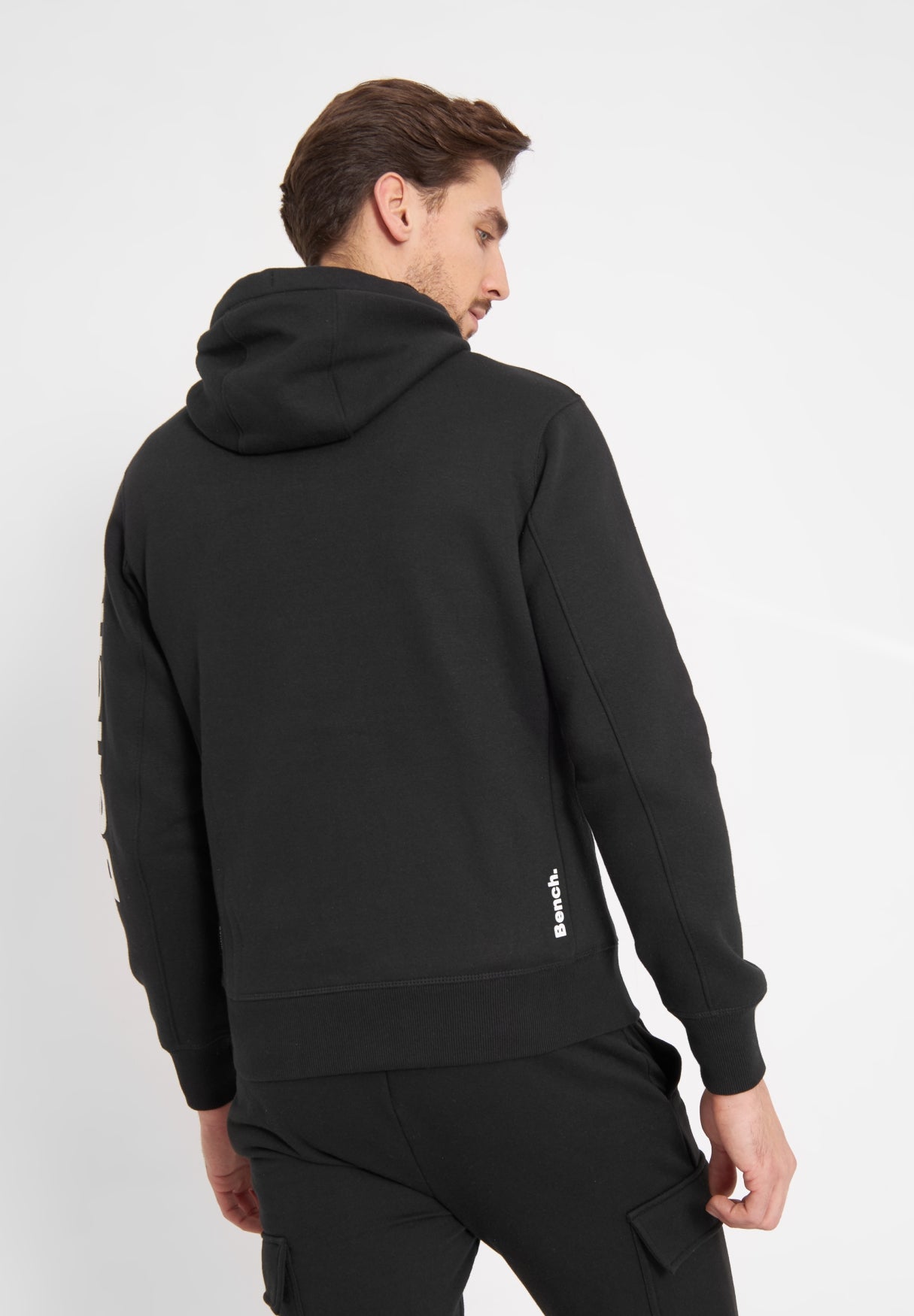 bench-maslow-zip-hoodie-herren-mid-blue-kapuze image 7