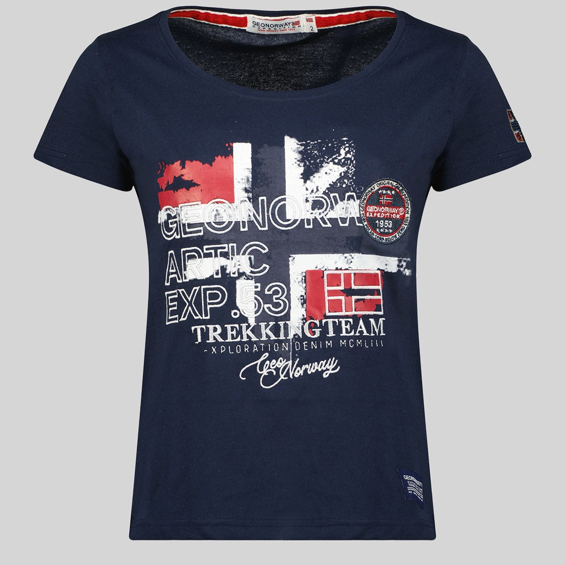 geographical-norway-jarry-t-shirt-damen-schwarz-kurzarm image 6