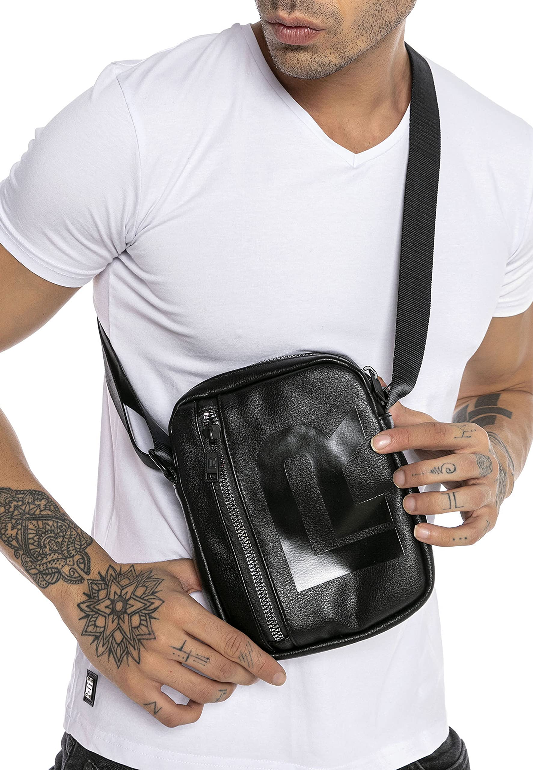 redbridge-sidebag-umh-ngetasche-brusttasche-kunstleder-schwarz image 5